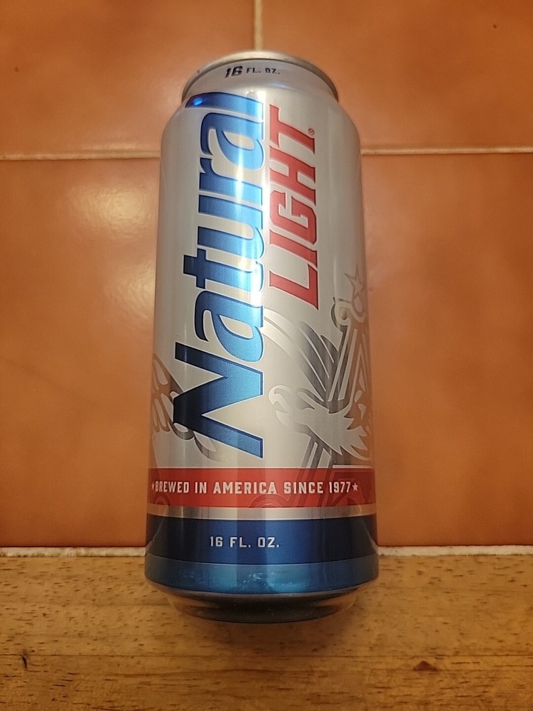 Obsolete Natural Light 16oz Beer Can