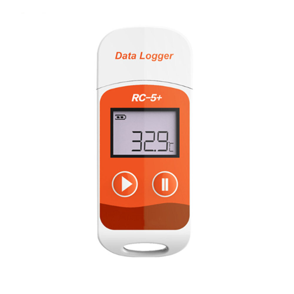 Digital Temperature Logger Generates PDF Reports Transportation Data Logger Tool