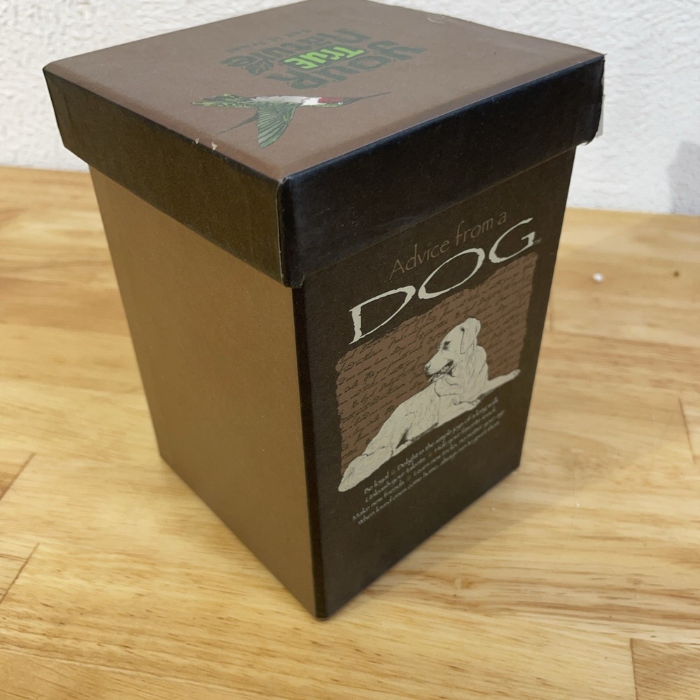 Cypress Home Ceramic Latte Cup - "Advice From A Dog"