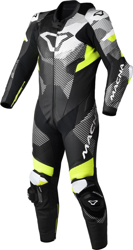 Macna Ignite One-Piece - Black/Yellow