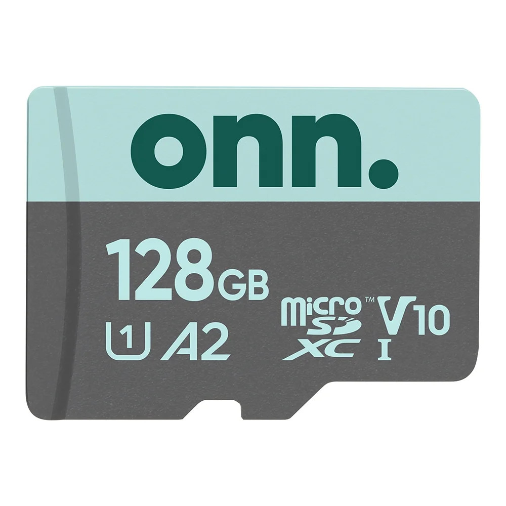 onn 128GB MicroSD Card with USB Reader