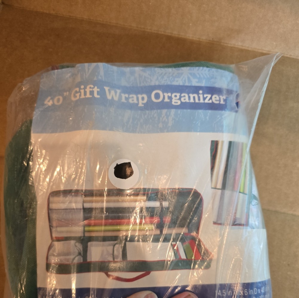 40" Gift Wrap Organizer New