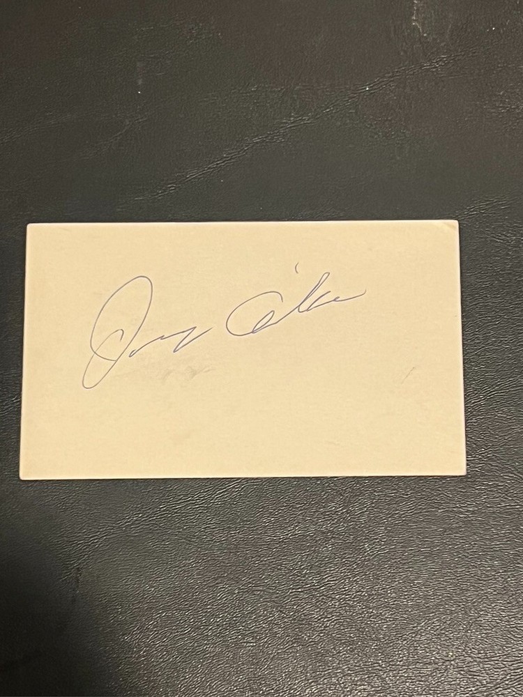 Danny Aiello Hand Signed Cut Index Card 3x5