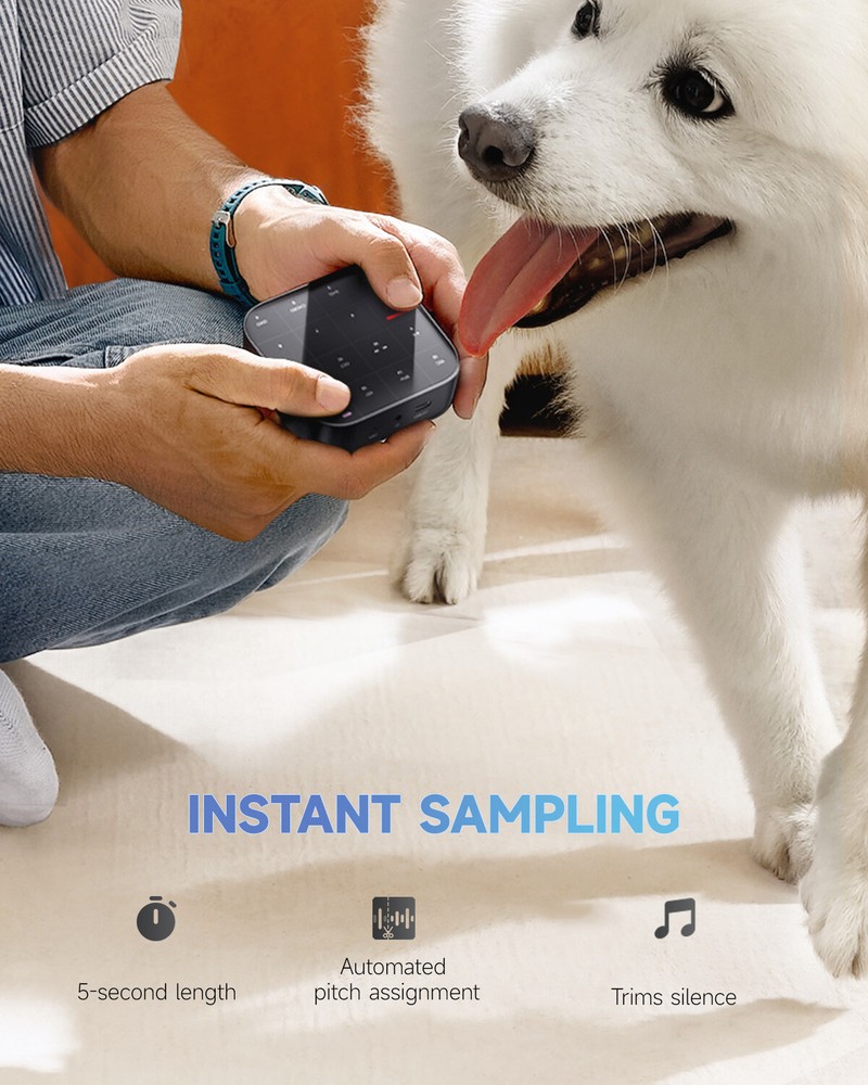 Donner MEDO Bluetooth MIDI Controller Handheld Built in Speaker Looper Synth