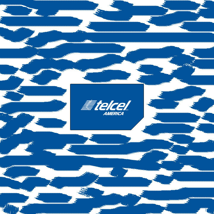 Telcel America Standard Size SIM Card, No Expiration, Activation Required 