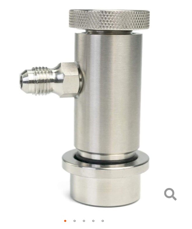 Stainless Steel Flow Control Ball Lock Disconnect Home Brew Beer