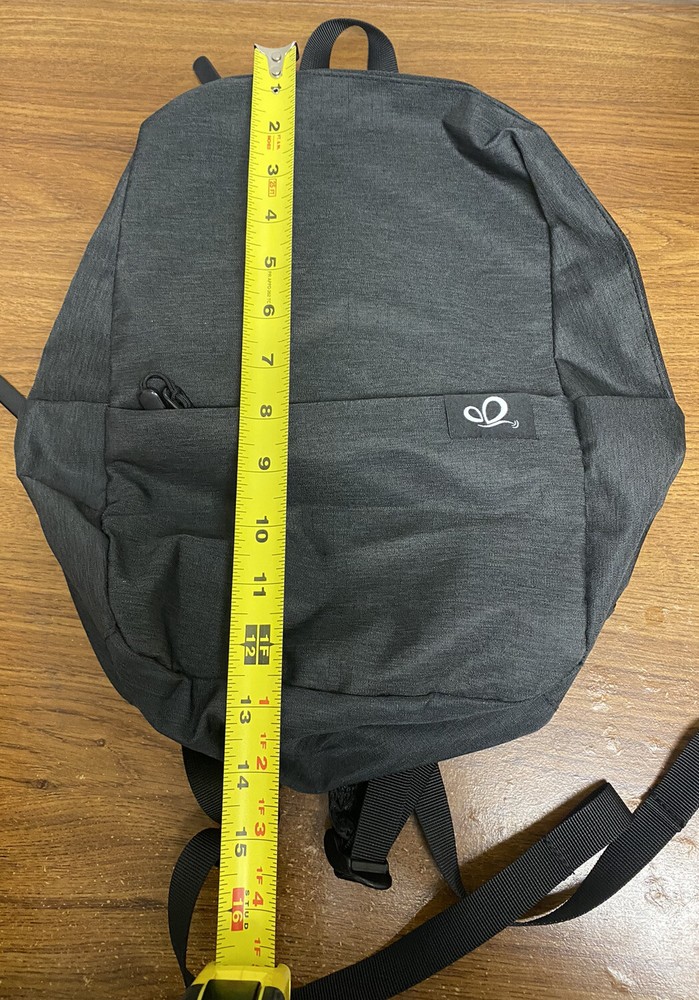 WATERFLY Basic Lightweight Backpack Dark Grey