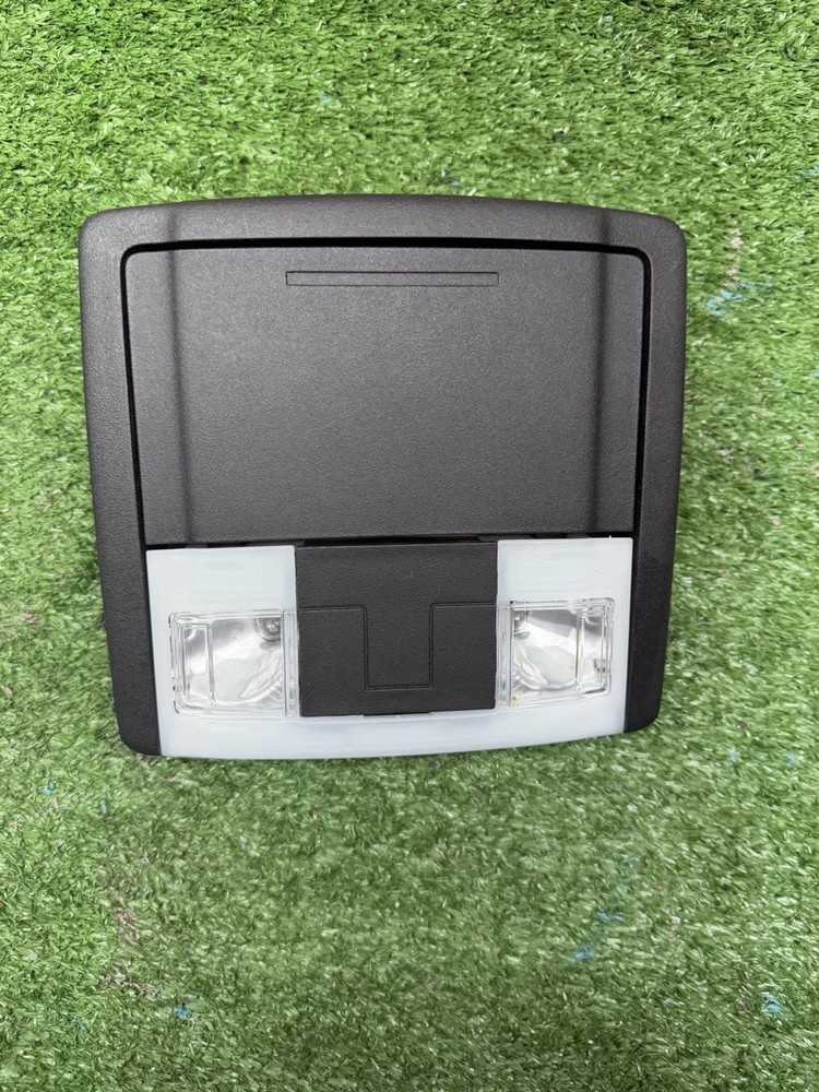 2013-2019 FORD EXPLORER OVERHEAD CONSOLE DOME LIGHT STORAGE OEM BLACK