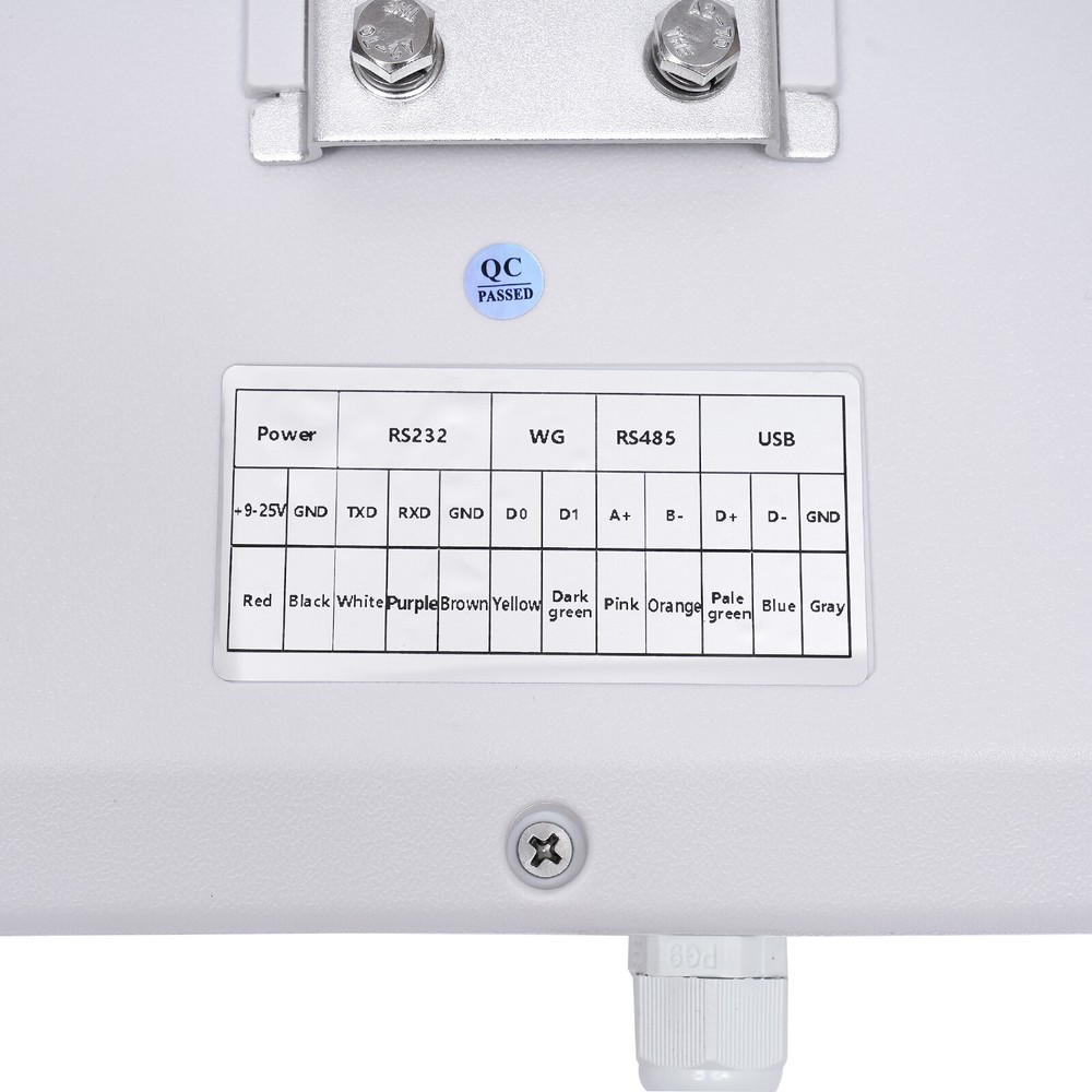 UHF RFID Long Range Card Reader 5M 8dbi Antenna Parking System Access Control US