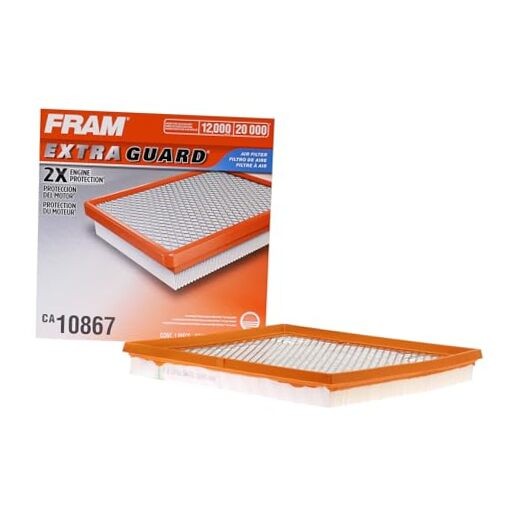 Extra Guard CA10867 Replacement Engine Air Filter for Select Cadillac One Size