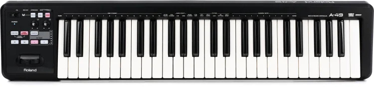 Roland A-49 49-key Keyboard Controller - Black