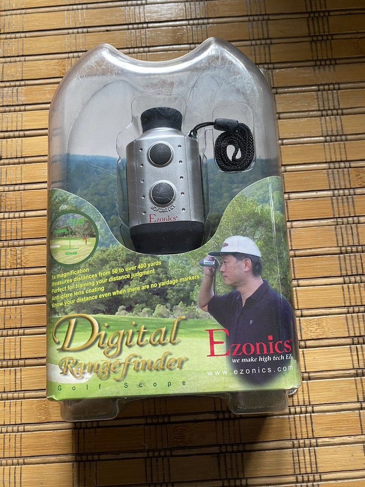 EZONICS DIGITAL RANGE FINDER Golf Hunting Scope - EZ-628 - New & Sealed