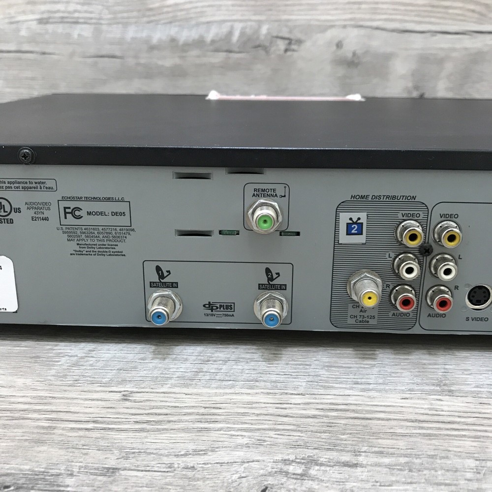 Dish Network DishDVR Model DISHDVR625 MPEG 2