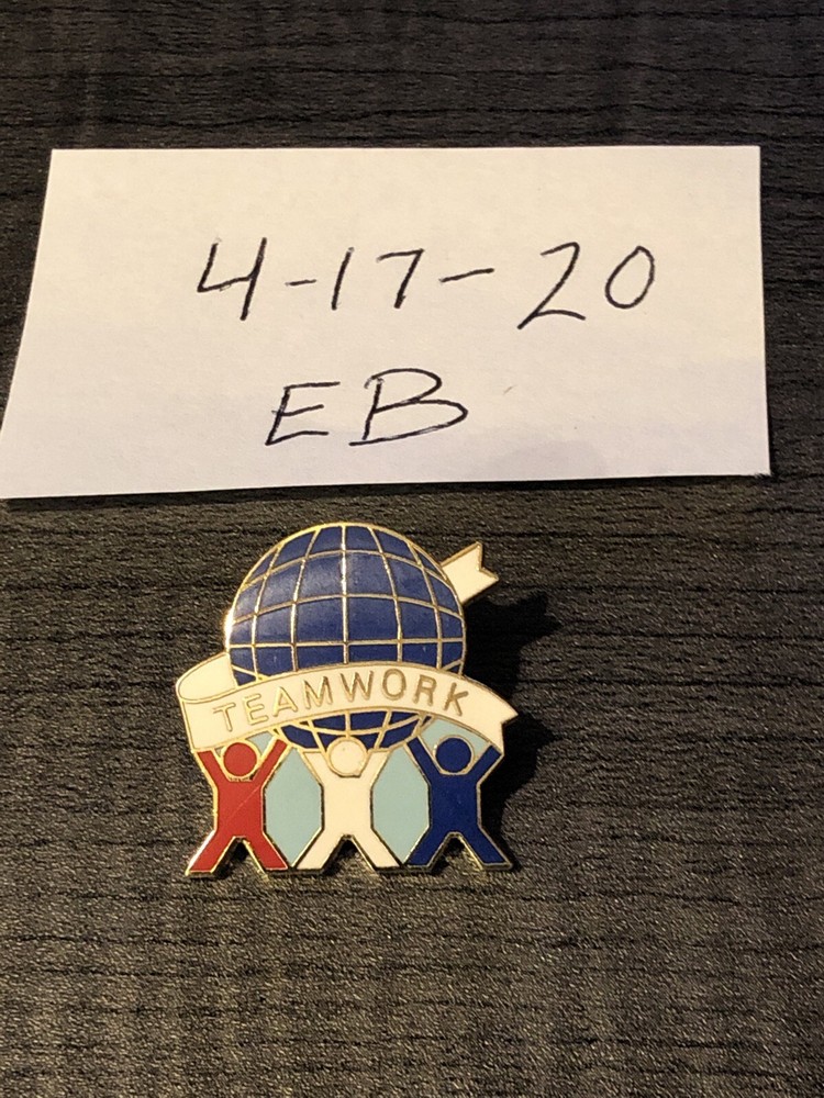 Vintage Teamwork Pin