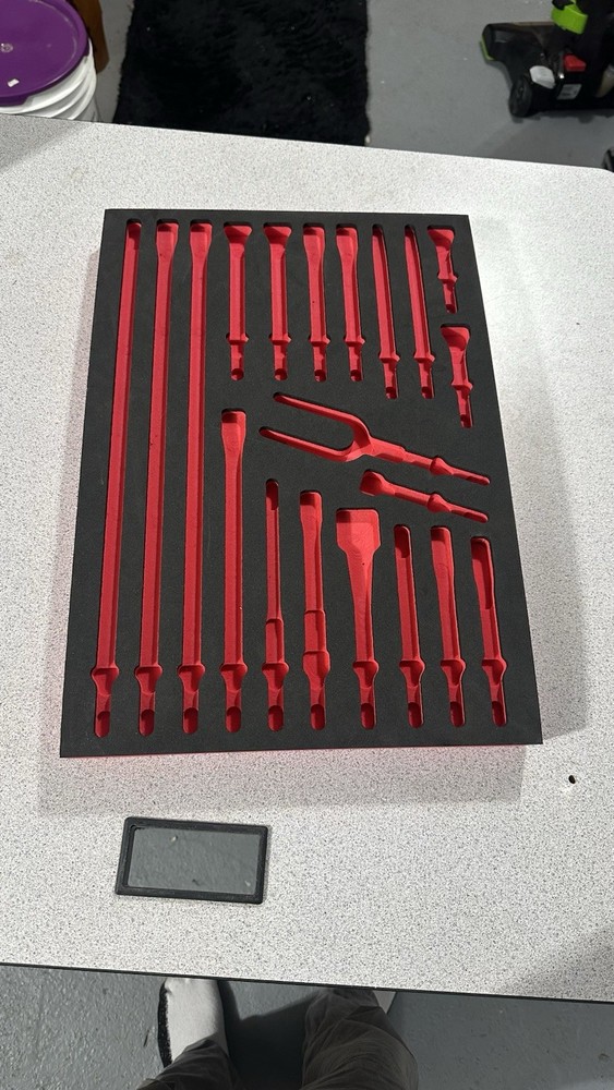 Snap-On Tools Air Hammer Bit Foam Organizer