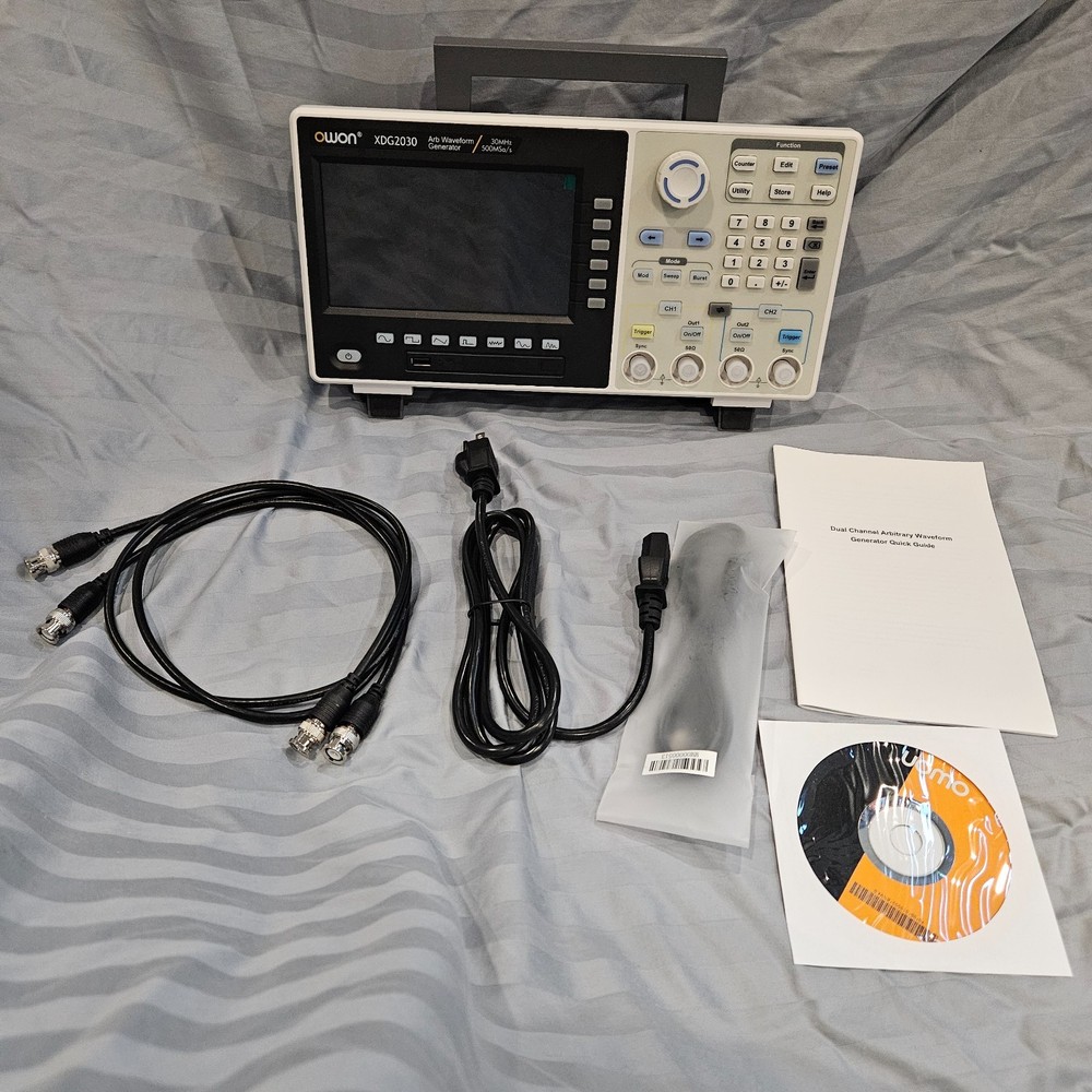 OWON Arbitrary Waveform/Function Generator XDG2030 2 Channels 30MHz
