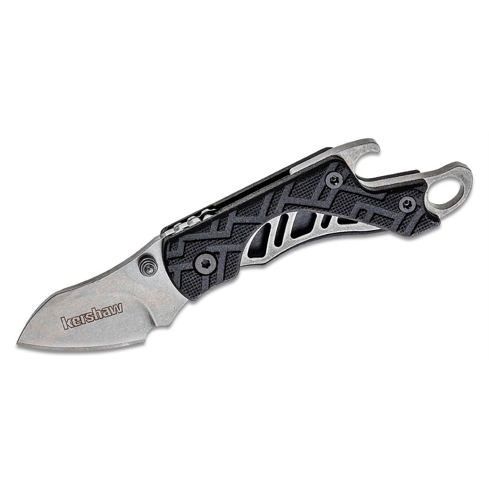 Kershaw Cinder Manual Open Liner Lock Drop Point Blade EDC Folding Pocket Knife