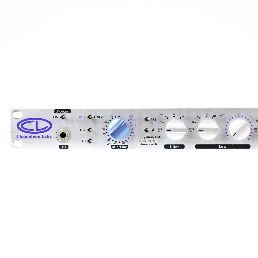 Chameleon Labs 7602 MKII Microphone Preamp Mic Pre Equalizer EQ Studio Rack Unit