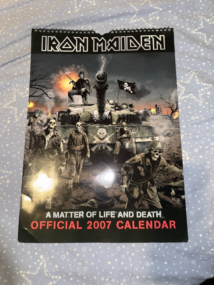 Iron Maiden Calendar 2007