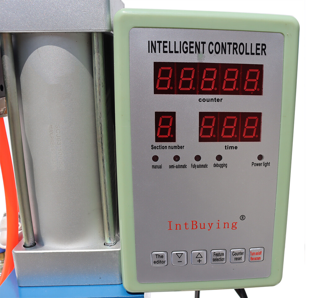 110V 440Lb/200kg Pneumatic Punch Machine with Display Controller for Electronics