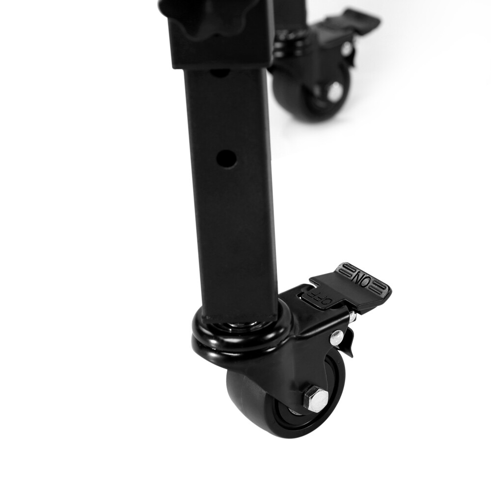 Rolling Heavy-Duty Adjustable Workbench w/4 Universal Wheels&4 Rubber Feet