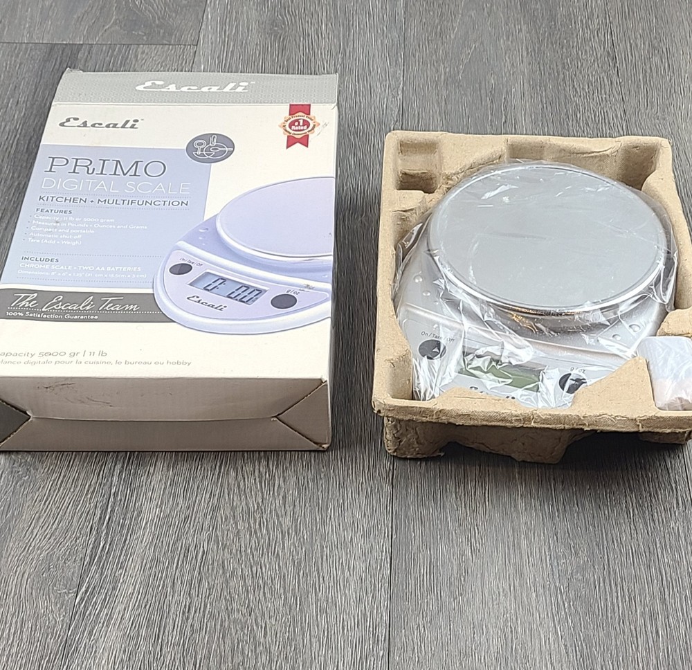 Escali Primo Digital Scale New In Box