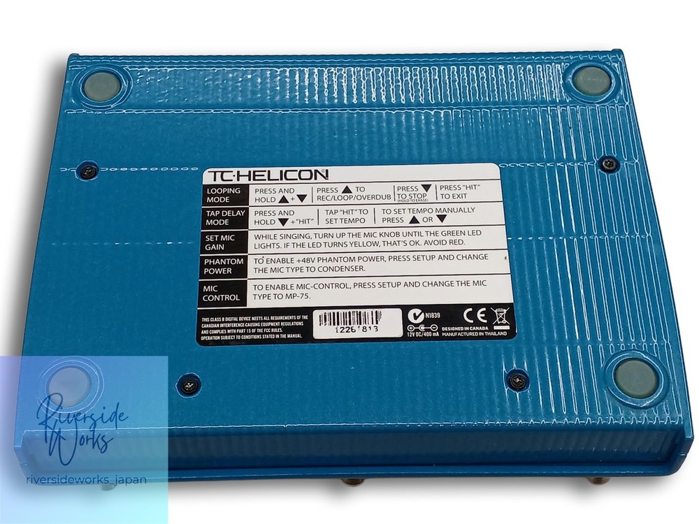 TC HELICON VOICELIVE PLAY Vocal Effect Processor JP