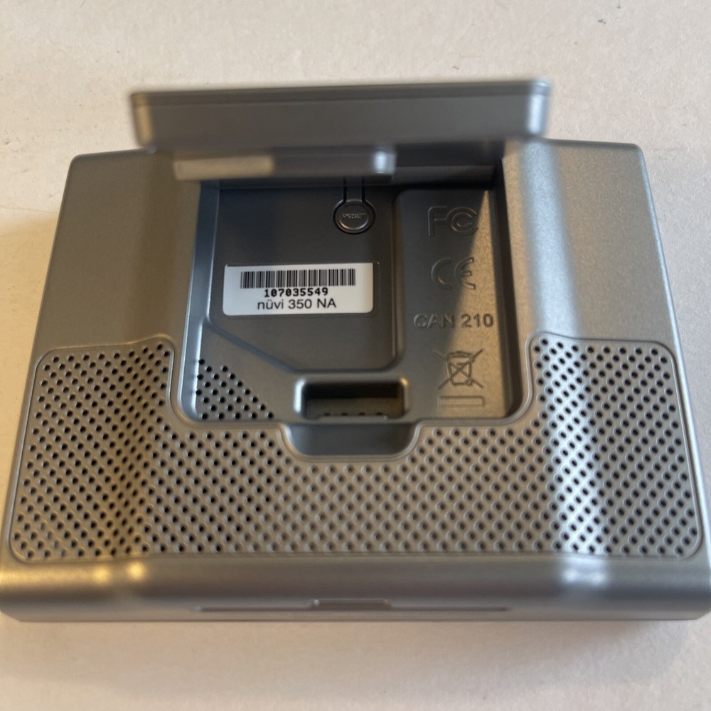 Garmin Nuvi GPS Unit 350 Leather Case, Power Cord Working. Bundle