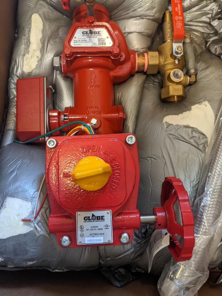 GLOBE UMC Universal Fire Manifold Check & Control Valve 3"