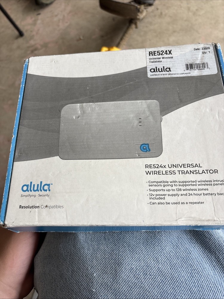 Alula RE524X Wireless Translator - White