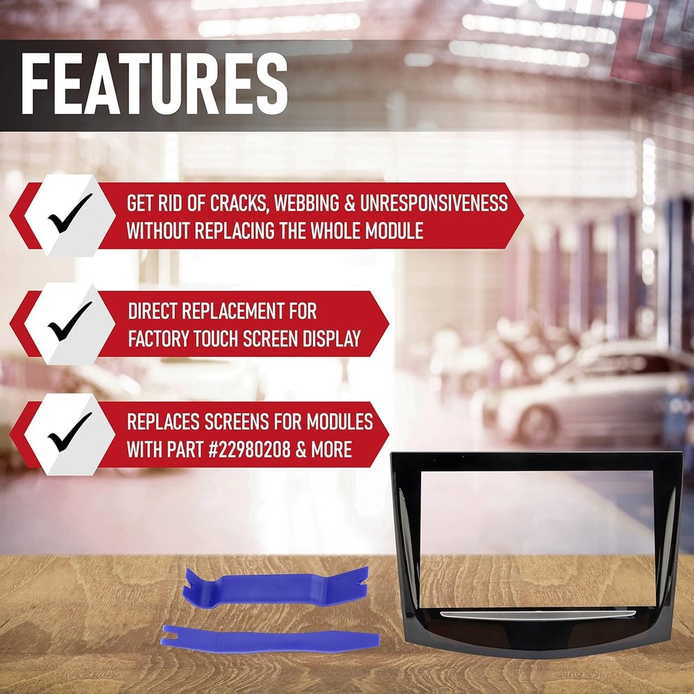 Replacement CUE Touch Screen Display - Compatible with Cadillac Vehicles - ATS,