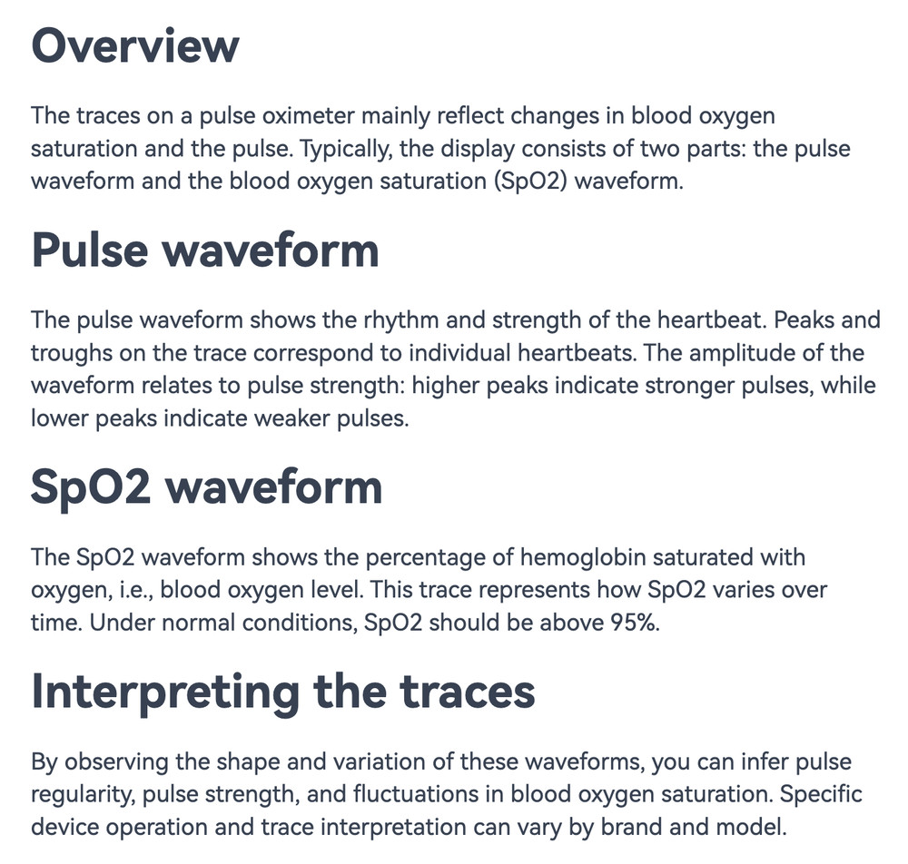 CONTEC LED CMS50M Pulse Oximeter SpO2 and PR Value Waveform Blood Oxygen