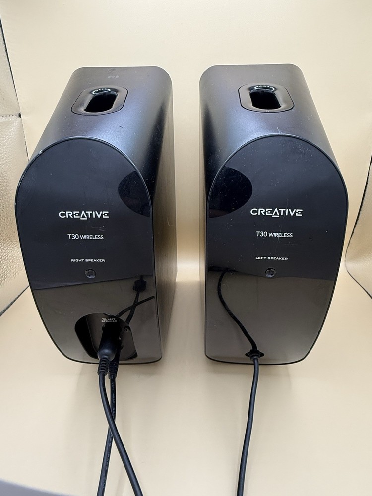 Creative T30 Wireless Bluetooth Speaker Pair Tested (Check Description)