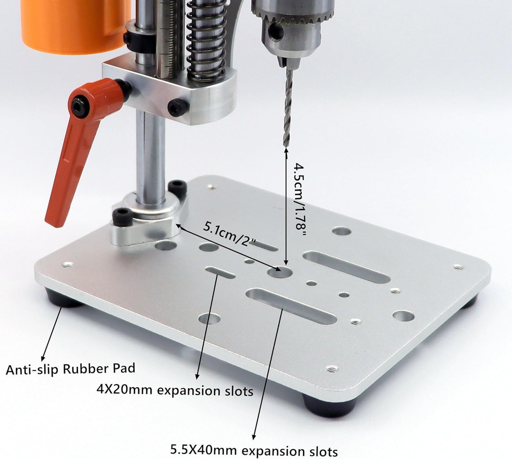 Novellife Mini Drill Press Precision Benchtop Drilling Machine Elecric Portable