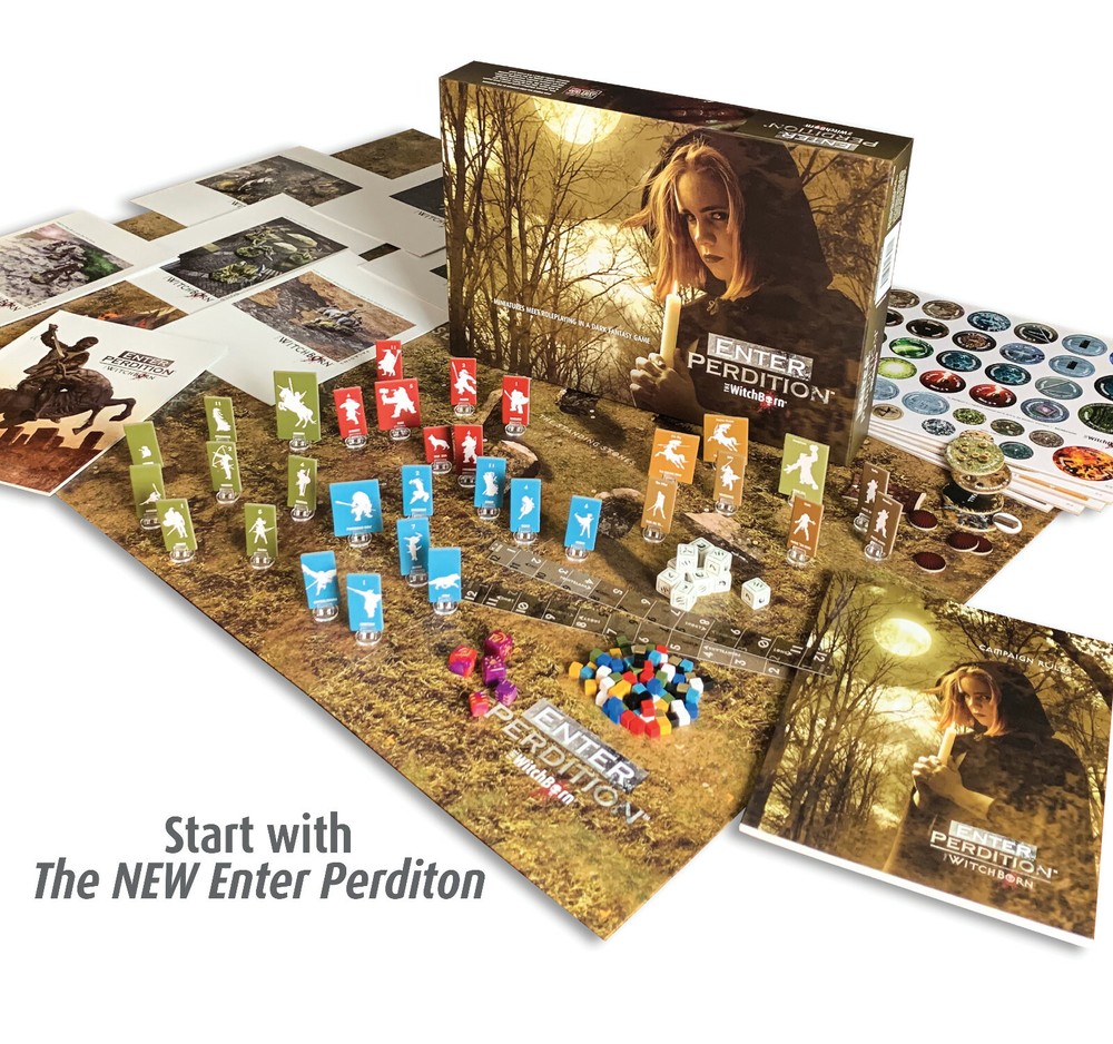 The WitchBorn Essentials—Core Rules + Enter Perdition + The Pit + War Mage Diary