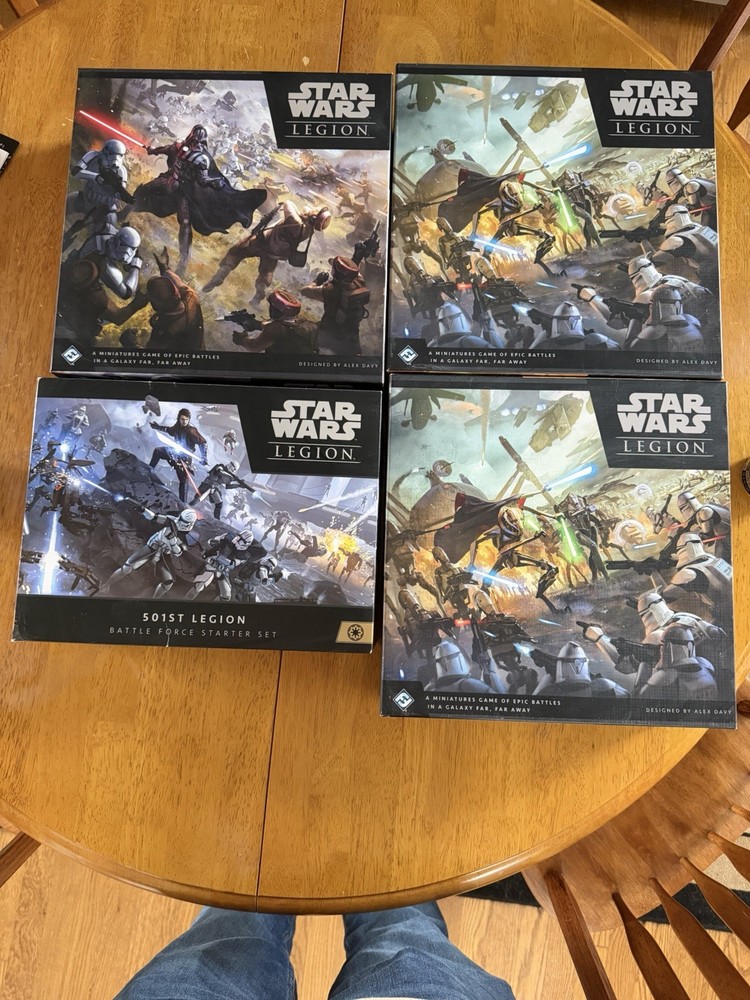 Star Wars Legion (Painted/built/terrained/primed/unbuilt)