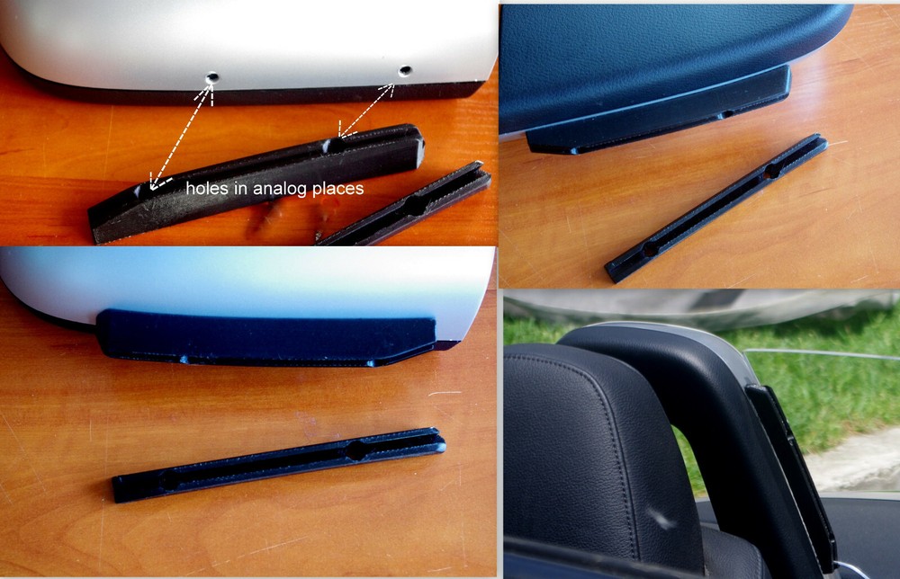 Z4 bmw 02-08 E85 Wind Deflector defender e85 ,logo
