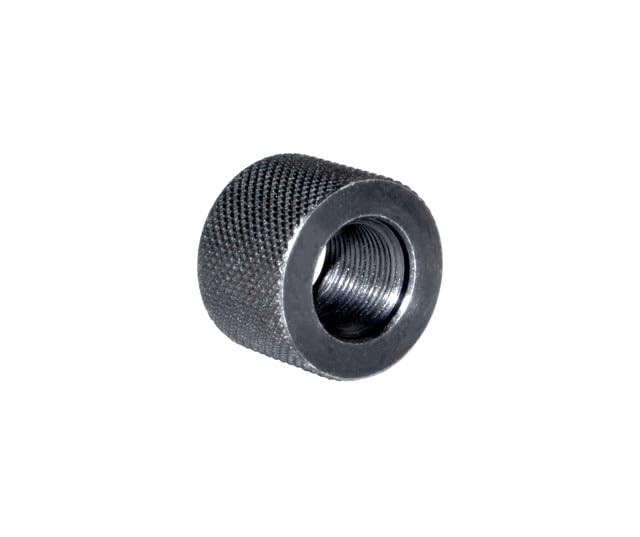 Black Steel Thread Protector 1/2''x28 TPI for Bull Size Threads