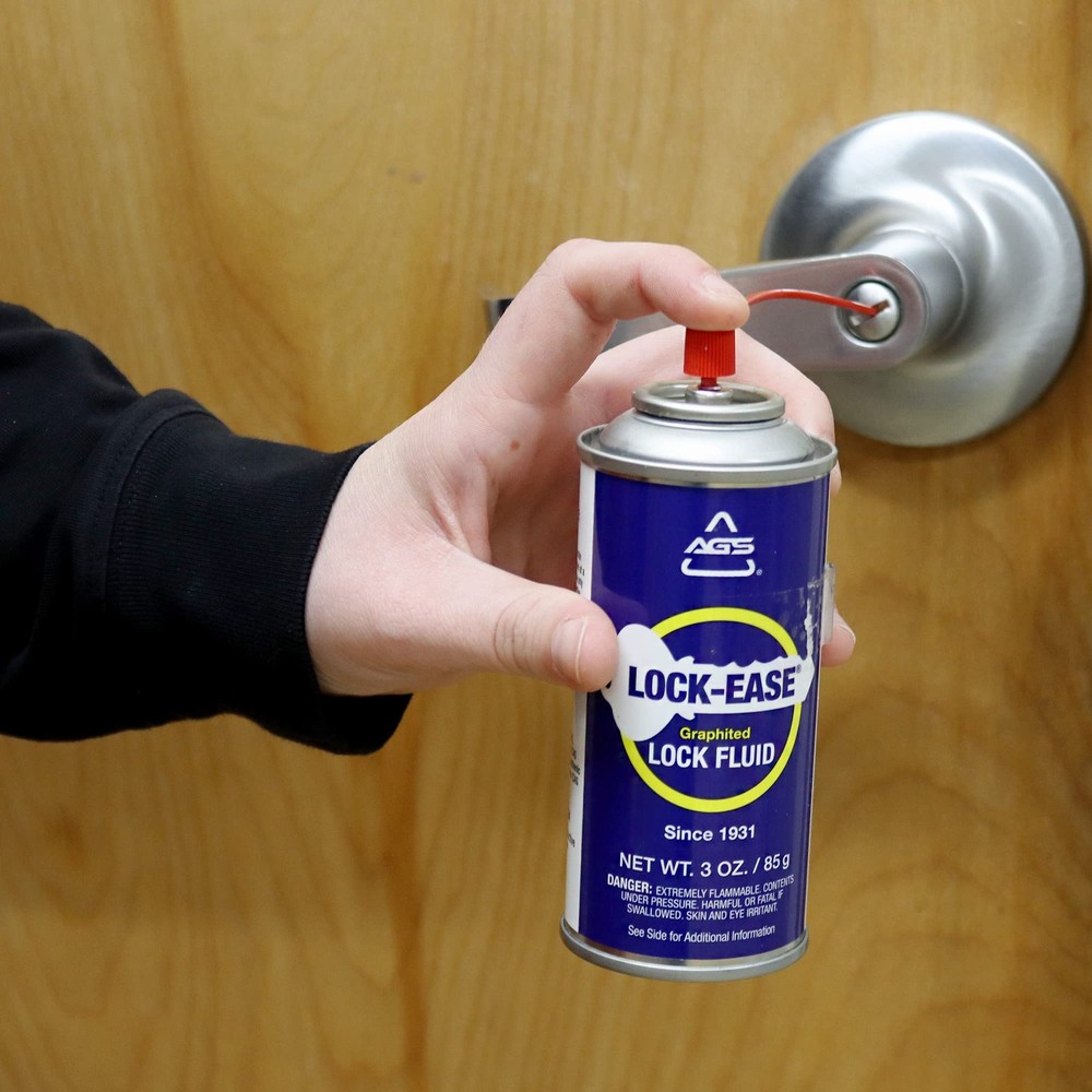 AGS Automotive Solutions Lock-Ease Graphite Lock Lubricant – 3oz No Size