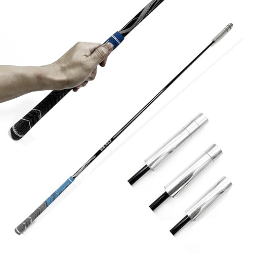 Adjustable Weights Golf Swing Speed Stick, Tempo & Flexibility Golf Training