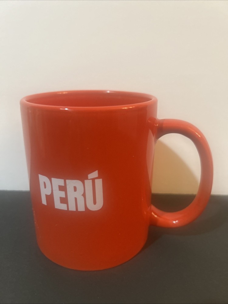 Red Peru Souvenir Coffee Cup Mug