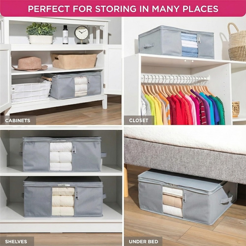 Cedar Storage Bag Organizer for Bedding Set - Protects from Moths, Moisture, ...
