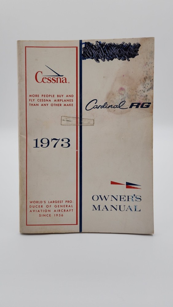 1973 Cessna Cardinal RG Owner's Manual