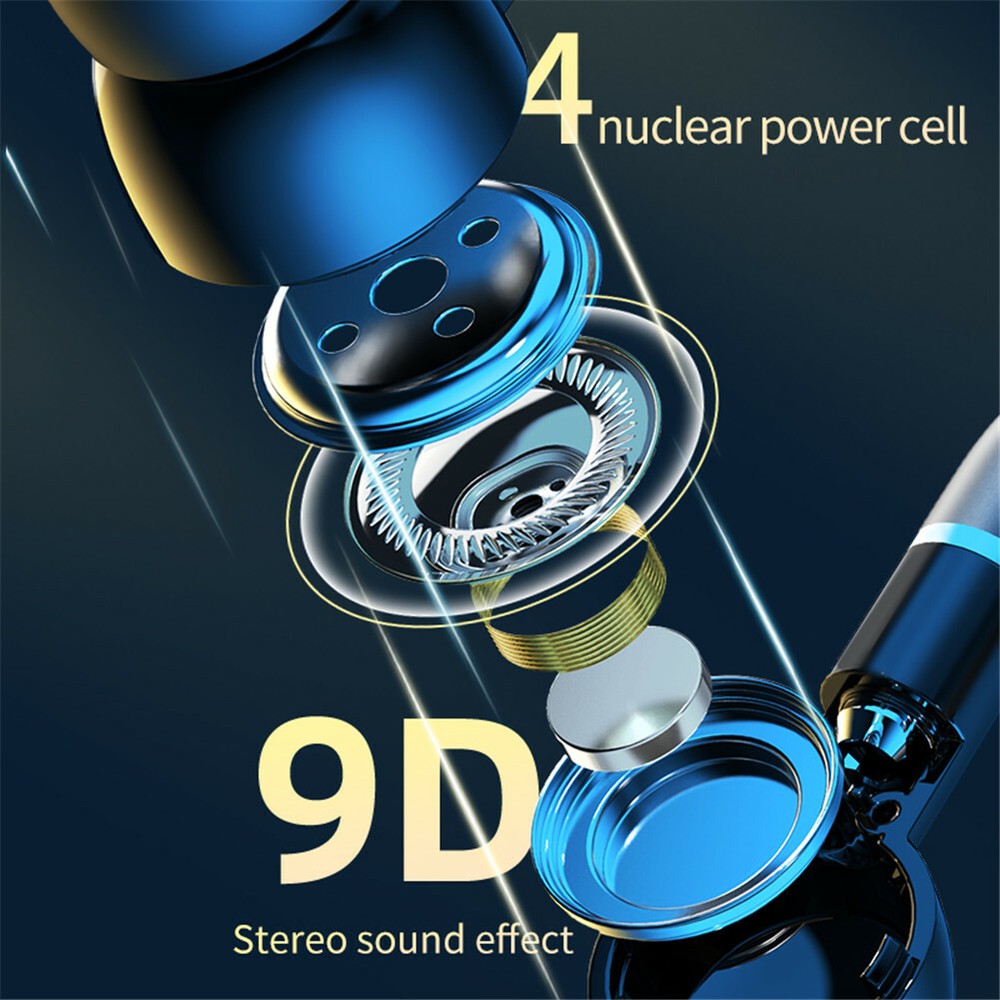 Wireless Bluetooth Earphone Ear Hook Handsfree Headset For iOS Android Phones