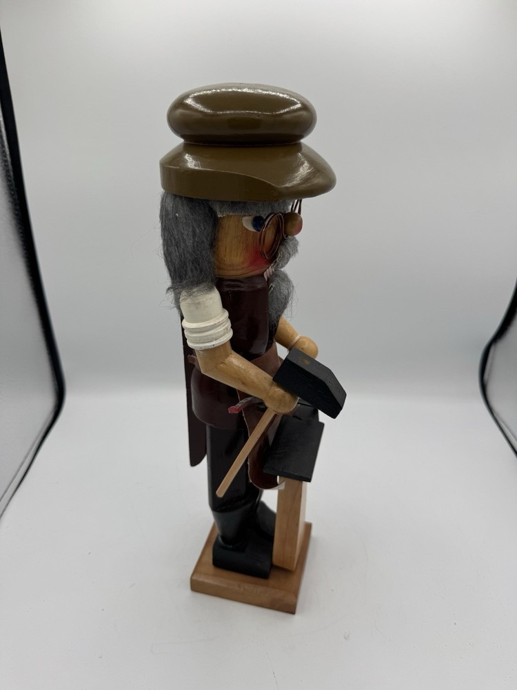 Vtg Black Smith Nutcracker