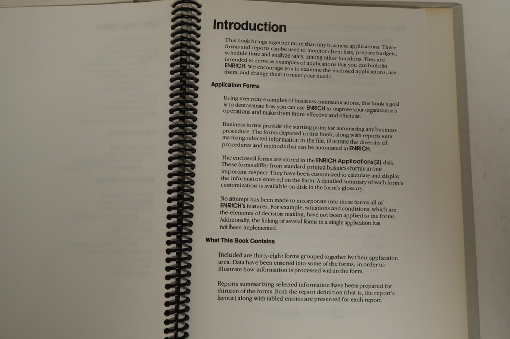 Enrich The Methods Expert Migent PC Computer Program Floppy Discs 1985 & Manuals