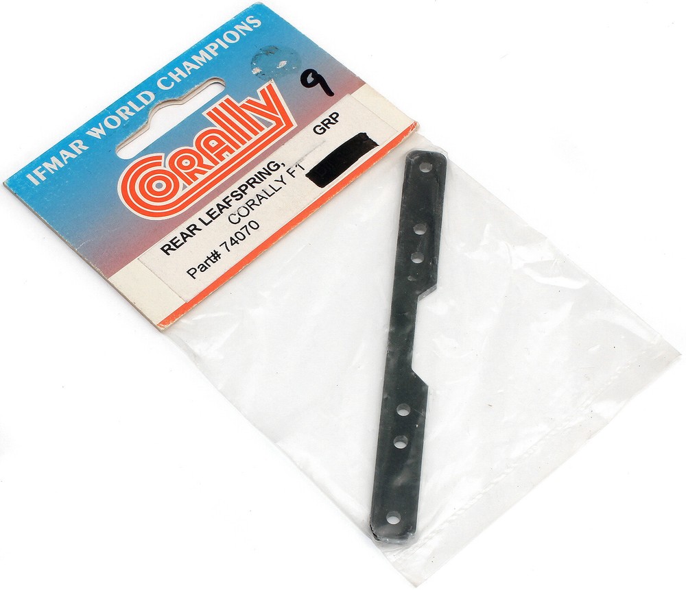Vintage Corally F1 Graphite Rear Leaf Spring 74070