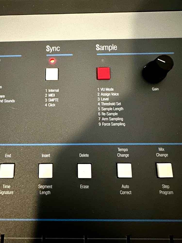 Original Grey Emu SP1200 Sampling Drum Machine SP-1200 E MU vintage