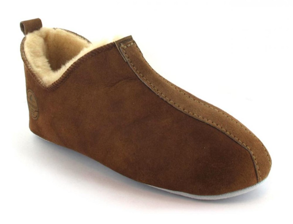 SHEPHERD Slipper | Lina, Antique/Cognac