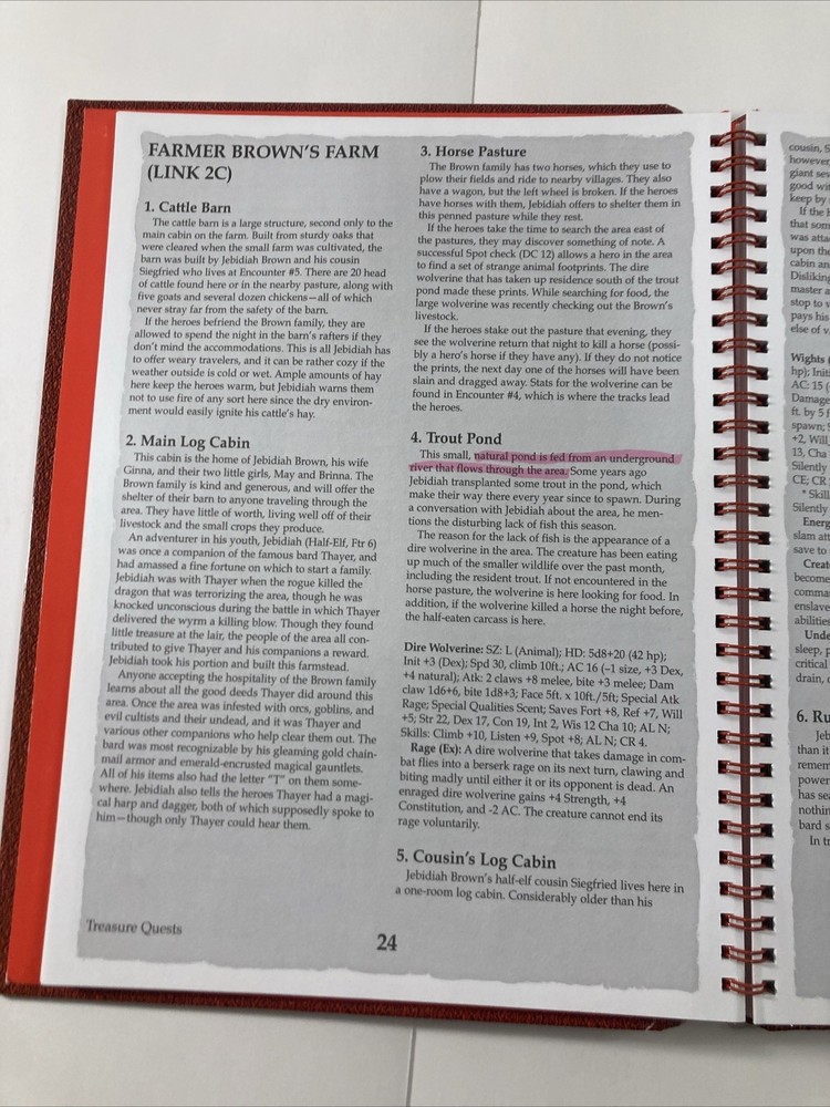 Fast Forward d20 RPG Treasure Quests NM